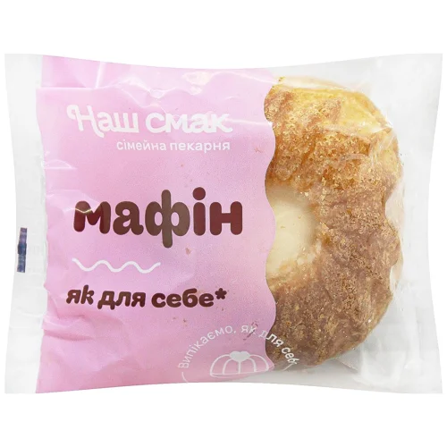 МАФІН З ВЕРШКОВИМ КРЕМОМ ВАГ