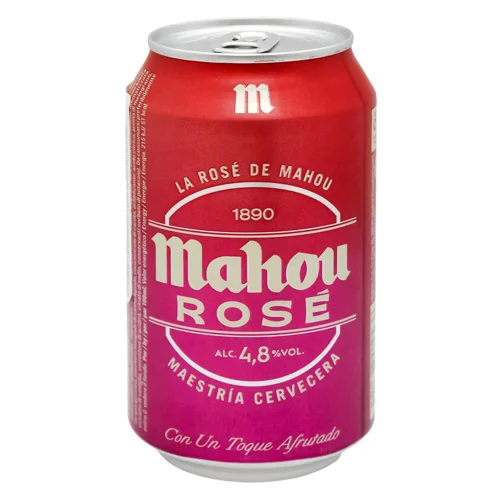 Напій пивний Mahou Rose 4,8% 0,75л з/б