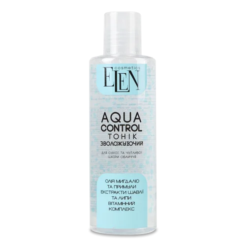 Тонік для Обличчя Зволожуючий Aqua Control Elen Cosmetics, 200мл