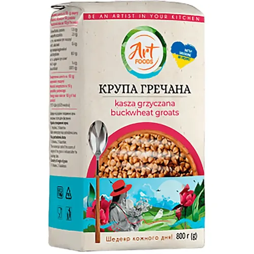 Крупа гречана Art Foods ядриця 800г