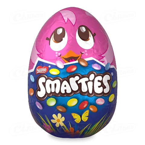 Фігурка Smarties Великоднє яйце з молочним шоколадом, 50г