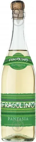 Вино ігристе біле натуральне солодке Fantasia Fragolino Bianco 0.75л