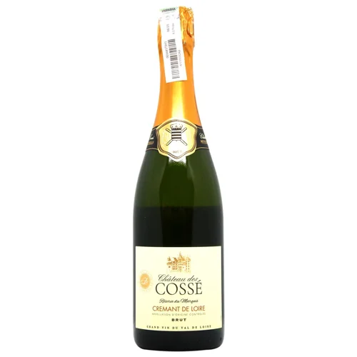 Вино ігристе Chateau des Cosse Cremant de Loire Brut біле брют 12,5% 0,75л