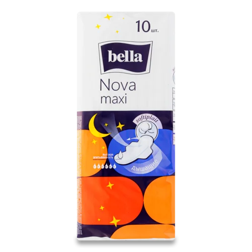 Гігієнічні Прокладки Nova Maxi Bella, Вищий Ґатунок, 10шт