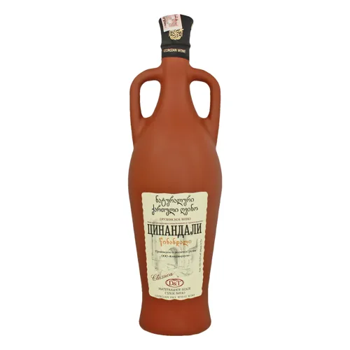 Вино 0,75л 13% сухе біле Цинандалі D&Т пл