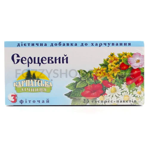 Чай Карпатська лічниця Серцевий,25*1г