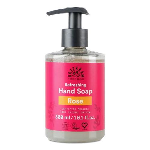 Рідке Органічне Мило Для Рук Refreshing Rose Urtekram, 300мл