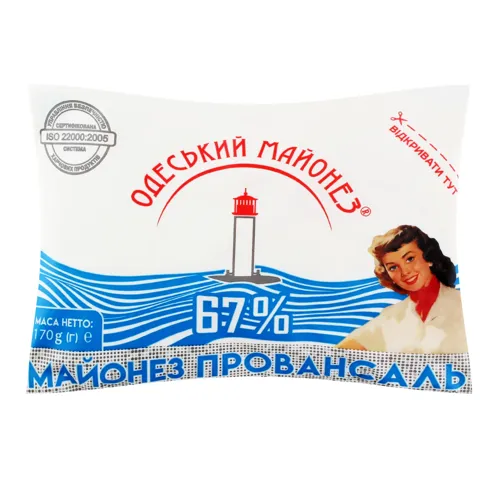 Майонез 67% Провансаль Одеський майонез м/у 170г