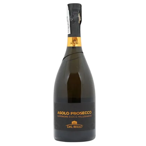 Вино ігристе Dal Bello Asolo Prosecco DOCG Millesimato біле екстра сухе 11% 0,75л