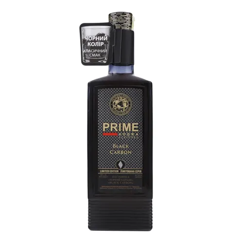 Настоянка 0.5л 40% Black Carbon Vodka Flavored Prime