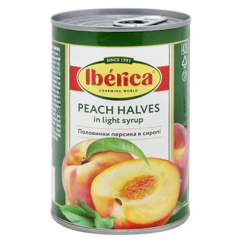 Персик Iberica половинками консервований 410г
