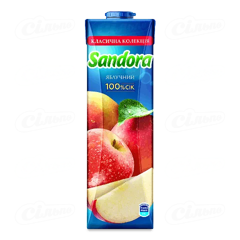 Сік Sandora яблучний, 1л