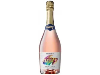 Вино брют рожеве Invivo X Unity Prosecco Rose 0,75л
