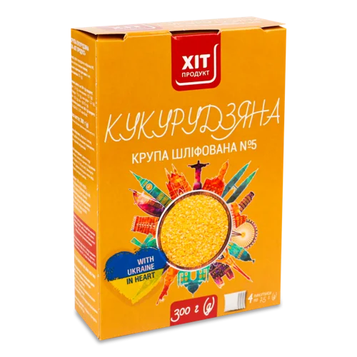 Крупа Кукурудзяна Шліфована Вищого Ґатунку, к/у 4.75г