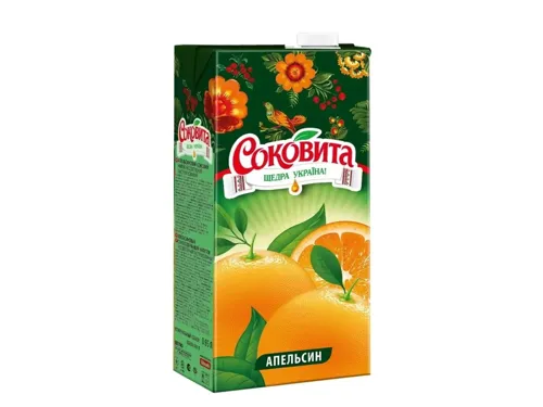 Напій Соковіта соковмісний апельсиновий 950мл