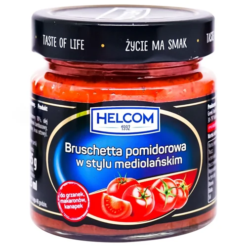 Брускета Helcom Медіоланська з помідорами 195г