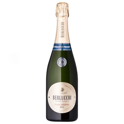Вино ігристе Guido Berlucchi Cuvee Imperiale Brut біле 12.5% 0,75л