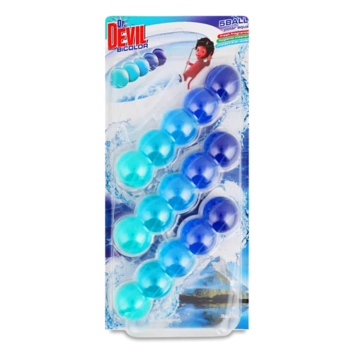 Засіб для Чищення Унітазу Polar Aqua Bicolor Dr.Devil 3х35г, в/ґ