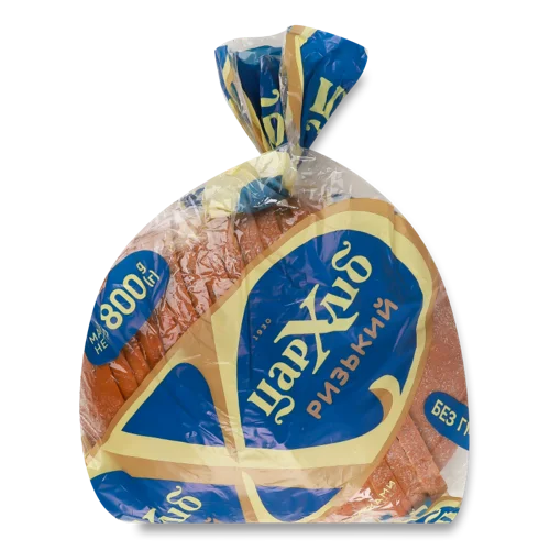 Хліб Нарізаний Ризький, В/Ґ, Картонна Упаковка, 800г