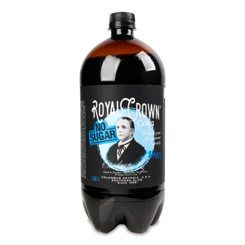 Напій Royal Crown Cola Без Цукру, Безалкогольний, з/б, 0.33л