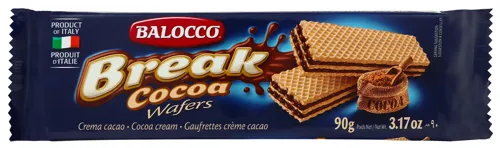 ВАФЛІ BREAK КАКАО 90Г