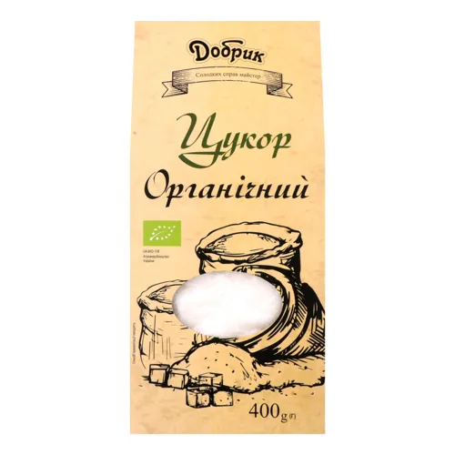Цукор Органічний Добрик к/у 400г