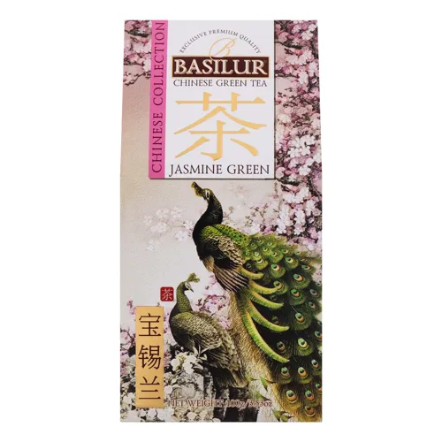 Чай зелений Jasmine green Basilur Tea к/у 100г