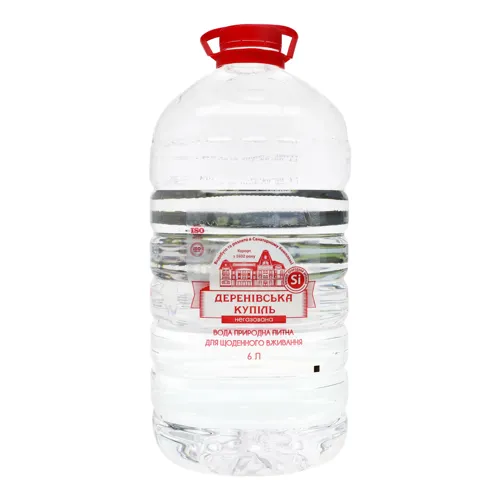 Вода питна негазована Деренівська Купіль 6л