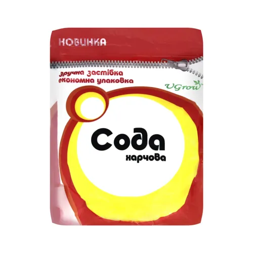 Сода харчова UGrow для приготування 300г