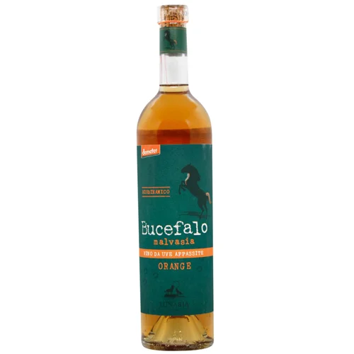 Вино Lunaria Bucefalo Malvasia напівсухе біле 14% 0,75л