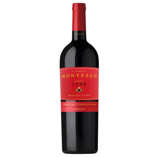 Вино Masottina Montesco Colli di Conegliano Riserva 1999 червоне сухе 13,5% 0,75л