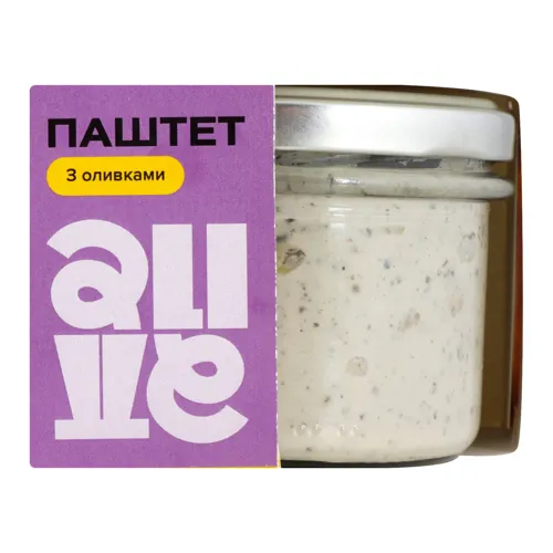 Паштет з оливками №06 Alive 190г
