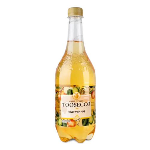 Сидр Яблучний 750мл 5% сухий газований пастеризований, п/пл