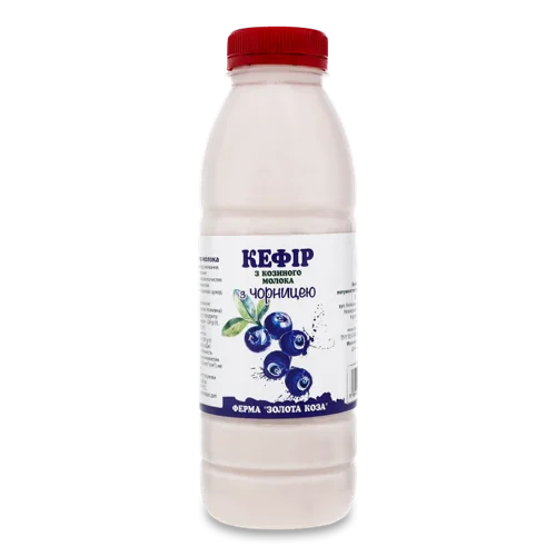 Кефір З Козиного Молока З Чорницею, п/пл 500г