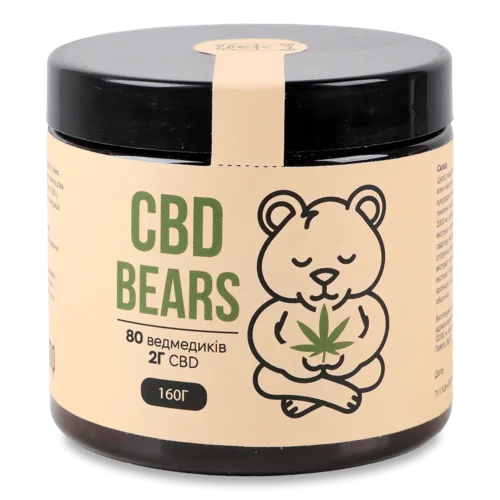 Желейні Ведмедики CBD Pephemp, В/ґ, 160г