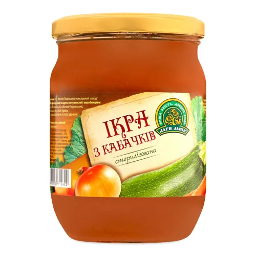 Ікра з кабачків Дари ланів с/б 510г