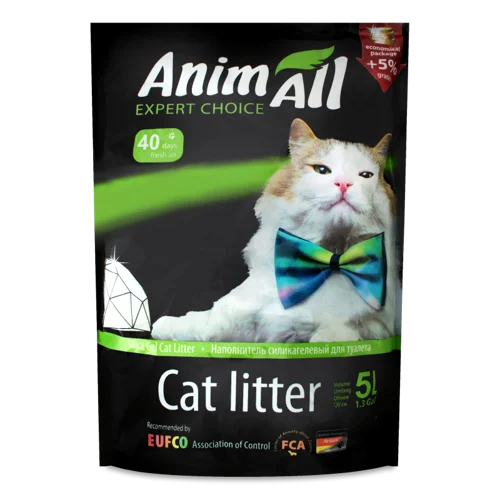 Наповнювач Силікагелевий Для Туалету 5л AnimAll 1шт, в/ґ