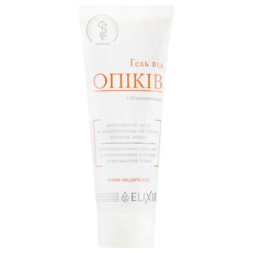 Гель від опіків Elixir з D-пантенолом 75мл