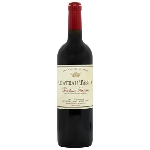 Вино Chateau Tassin Bordeaux Superior червоне сухе 0.75л