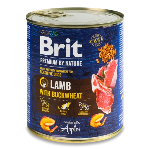 Корм для собак Brit Lamb with buckwheat