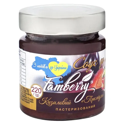 Соус кизиловий Famberry Преміум 220г