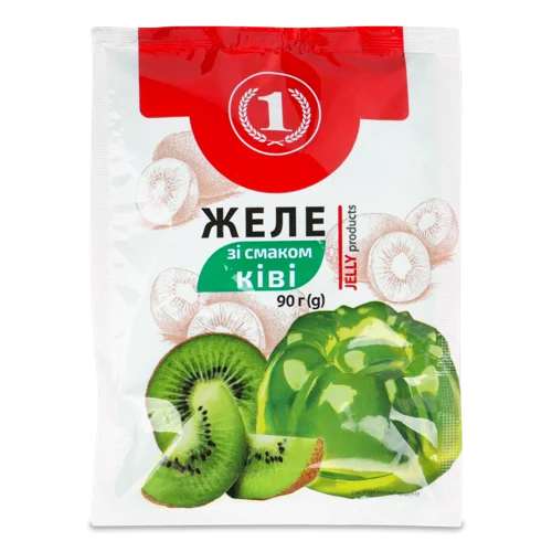 Желе Зі Смаком Ківі, ТМ '1', В/ґ, 90г
