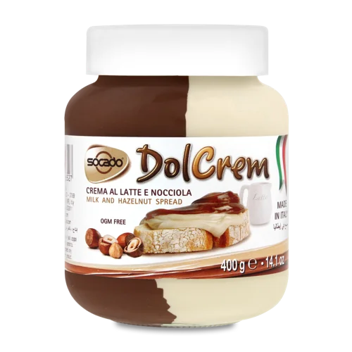 Шоколадна Паста Долкрем З Молоком Та Лісовим Горіхом В/ґ, 400г