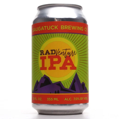 Пиво Saugatuck RADventure IPA світле ж/б,0,355л