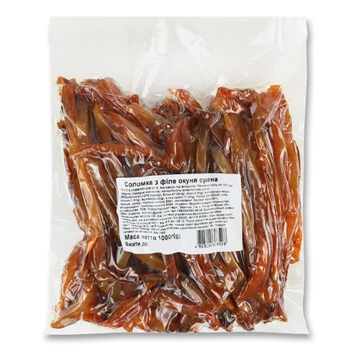 Соломка З Філе Окуня Сушена Вищого Ґатунку, кг