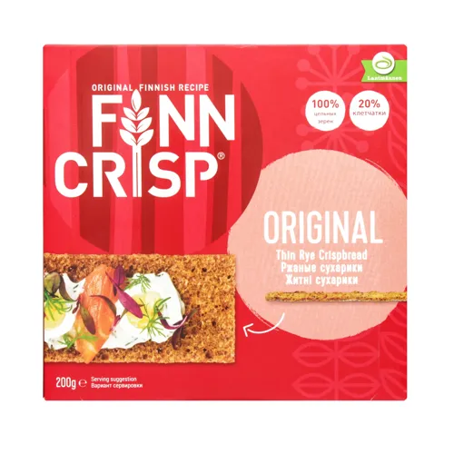 Сухарики Original ржані Finn Crisp