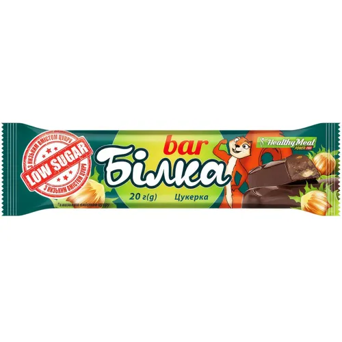Цукерка Healthy Meal Білка Bar без цукру 20г