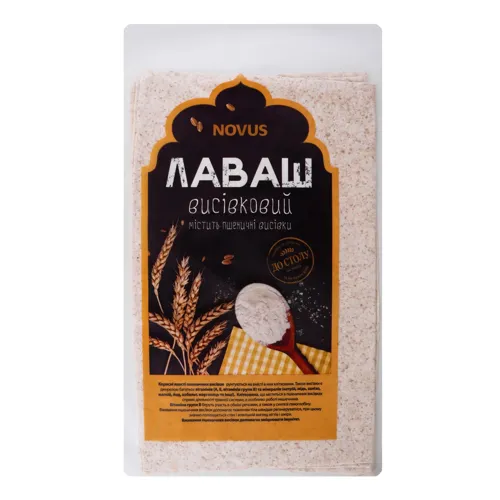Лаваш висівковий Novus м/у 200г