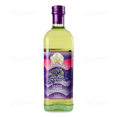 Олія Donna Sofia з виноградних кісточок, 1л