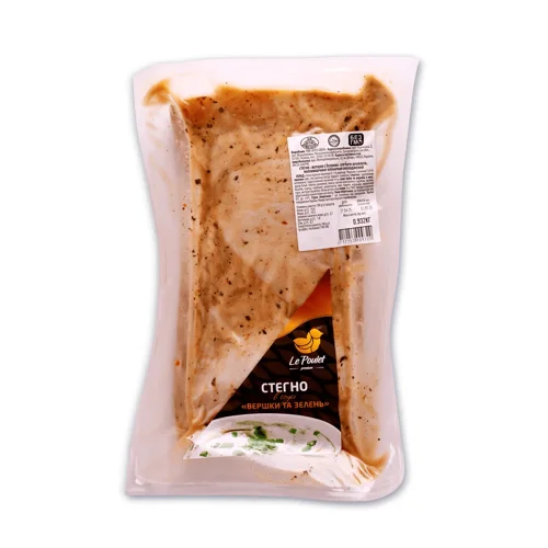 Стегно куряче Le Poulet в соусі вершки та зелень